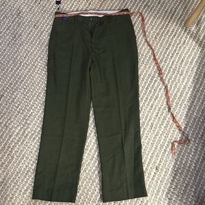 Trust Men’s Olive Green Pants size 36x‎ 32 L NWT ⚪️ #B8